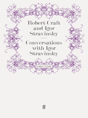 cover image of Conversations with Igor Stravinsky